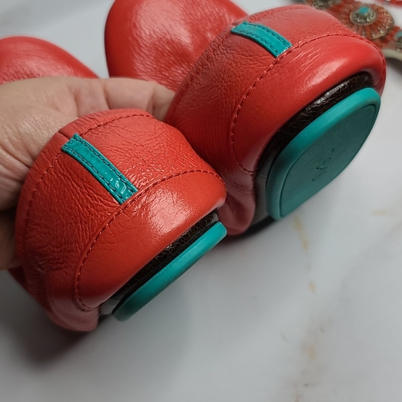 Sold Tieks limited edition poppy coral red - Picture 7 of 13